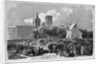 Ovation to Millard Fillmore - Procession Passing Through Union Square - (sketch) by Anonymous
