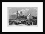 Ovation to Millard Fillmore - Procession Passing Through Union Square - (sketch) by Anonymous