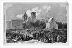 Ovation to Millard Fillmore - Procession Passing Through Union Square - (sketch) by Anonymous