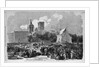 Ovation to Millard Fillmore - Procession Passing Through Union Square - (sketch) by Anonymous