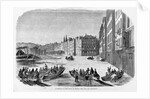A Street of Lyons During the Inundation by Anonymous