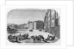 A Street of Lyons During the Inundation by Anonymous