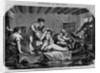 Interior of a House in Lyons - The Police Rescuing the Inmates by Anonymous