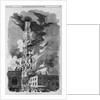 Destruction of the Latting Observatory, New York by Anonymous