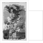 Destruction of the Latting Observatory, New York by Anonymous