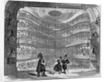 Interior View of the Bowery Theatre, New York Illustration by Anonymous
