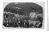 Monster Democratic Torch-Light Procession Passing Through Union Square, New York by Anonymous