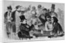 Lager Bier Everywhere. - Characteristic Scene in a New York Lager Bier Saloon by Anonymous