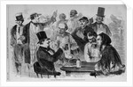 Lager Bier Everywhere. - Characteristic Scene in a New York Lager Bier Saloon by Anonymous