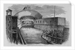 New Ferry-House, Jersey City, Opposite New York City by Anonymous