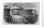 New Ferry-House, Jersey City, Opposite New York City by Anonymous