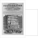 Print of Philadelphia Keystone Club Reception at Tammany Hall During the Presidential Campaign, 1856 by Anonymous