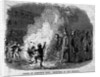 Close of Election Day. Bonfires in the Streets by Anonymous