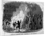 Close of Election Day. Bonfires in the Streets by Anonymous