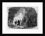 Close of Election Day. Bonfires in the Streets by Anonymous