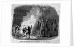 Close of Election Day. Bonfires in the Streets by Anonymous