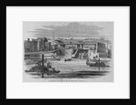 The Entrance of the Erie Canal From the Hudson River, at Albany, N. Y by Anonymous
