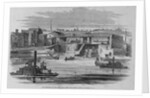 The Entrance of the Erie Canal From the Hudson River, at Albany, N. Y by Anonymous