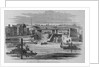 The Entrance of the Erie Canal From the Hudson River, at Albany, N. Y by Anonymous