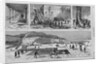 Cutting the Ice-West Side of the River, Above Rondout. The Ice Crop on the Hudson, 1874 by Anonymous
