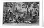 Western Sketches-Arkansas Pilgrims in Camp by Anonymous