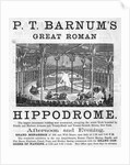 P.T. Barnum's Great Roman Hippodrome by Anonymous