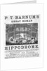 P.T. Barnum's Great Roman Hippodrome by Anonymous