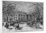 The White House, Wshington, D. C. Photographed by L. E. Walker