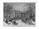 The White House, Wshington, D. C. Photographed by L. E. Walker