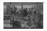 Sunday service on board a pacific mail steamship by Felix Regamy