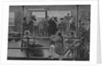 Sunday service on board a pacific mail steamship by Felix Regamy