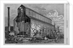 Grain elevator of the New York central and Hudson River Railroad by W. P. Snyder