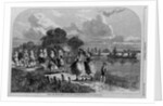 Coming from church - scene on the bayou lafourche by A. R. Waud