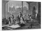 The war in Crete - the attack on the monastery of Arcadi. From an original sketch by Anonymous