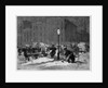 The snow-storm - carting snow fromt he streets of New York by Stanley Fox
