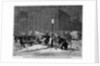 The snow-storm - carting snow fromt he streets of New York by Stanley Fox