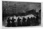 The fenian uprising in Ireland - night attack on the police at Tallaght, March 5, 1867 by Anonymous
