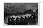 The fenian uprising in Ireland - night attack on the police at Tallaght, March 5, 1867 by Anonymous