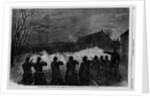 The fenian uprising in Ireland - night attack on the police at Tallaght, March 5, 1867 by Anonymous