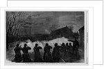 The fenian uprising in Ireland - night attack on the police at Tallaght, March 5, 1867 by Anonymous