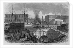 Tunnel under the Chicago River by Theodore R. Davis