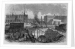 Tunnel under the Chicago River by Theodore R. Davis