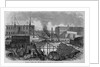 Tunnel under the Chicago River by Theodore R. Davis