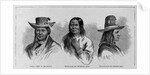 Altela, Chief of the Kiowas. Set-Im-Ga-Er, or "Stumbling Bear." Ten-E-Au-Coop, or "Kicking Bird" by Anonymous