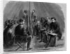 Indian council at Fort Dodge, Kansas, between General Hancock and the Kiowa Chiefs by Anonymous