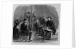 Indian council at Fort Dodge, Kansas, between General Hancock and the Kiowa Chiefs by Anonymous