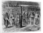 Sutler's store at Fort Dodge, Kansaa by Theodore R. Davis