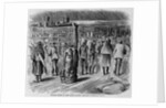 Sutler's store at Fort Dodge, Kansaa by Theodore R. Davis