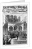 Jeff David leaving the court-house at Richmond - demonstration of the rebel citizens by Anonymous
