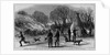 Burning the Cheyenne village near Fort Larned, Kansas, April 19, 1867 by Theodore R. Davi